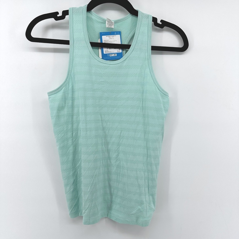 DSG Girls Movement Seamless Mesh Tank Waterscape Mint Size M 10-12 DAG15109
